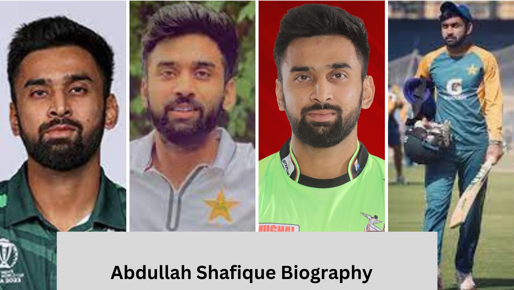 Abdullah Shafique Biography
